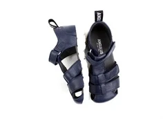 Angulus navy sandal